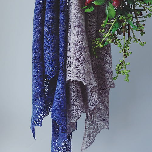 Lilac Lace Shawl 다른 모습 6