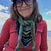 Angled Triangle Neckwarmer pattern 