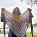 Not A Triangle Shawl pattern