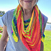 Angled Triangle Neckwarmer pattern 