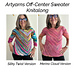 Off Center Sweater Knitalong pattern 