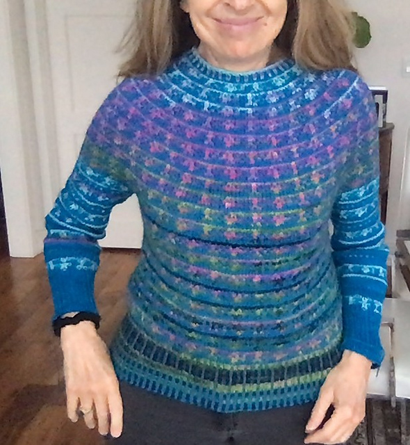 Ravelry: Leisurely Slip Stitch Sweater 
