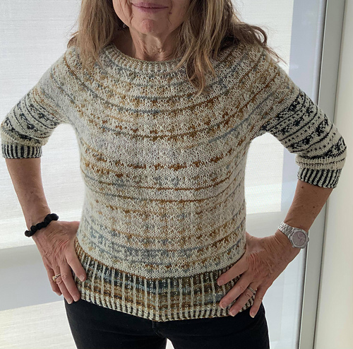 Leisurely Innpusset Slip Stitch Genser - byirissch
