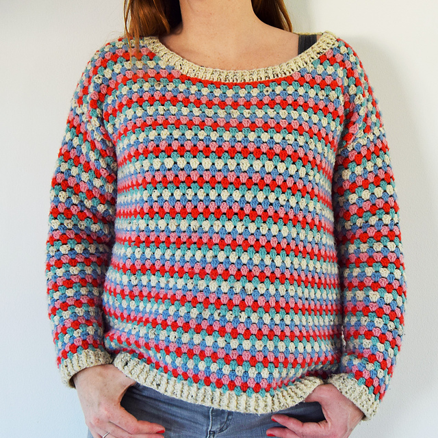 Ravelry: Granny Rocks jumper pattern by 