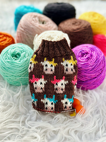 Herding Cows Sokker - byitsbritsknits