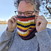 SuperStripe Cowl pattern 