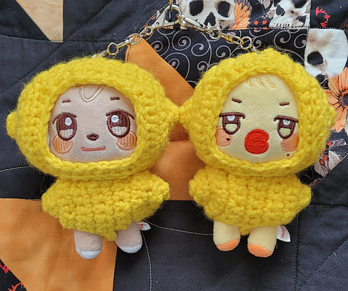 リントンツイード❤️レモンイエロー❤️サテンシフォン❤️ハンドメイド♡ドールチャーム 20250530_162723_medium.jpg