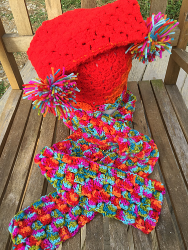 C2C Scarf and Hat photo 4