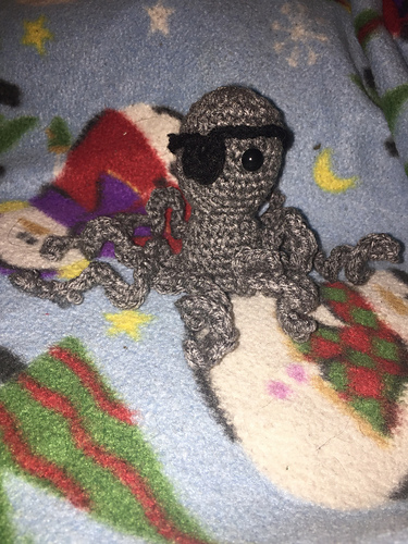 Octopus with Top Hat Plushie photo 5