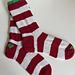 Grinch Socken pattern