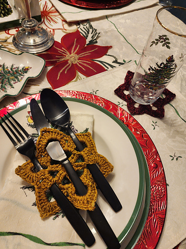 Holiday Table Snowflake photo 5