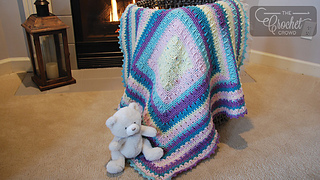 textured baby blanket