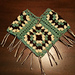 American Girl Doll Granny Square Poncho photo 3