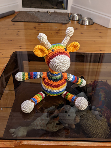 Crochet Giraffe 다른 모습 4