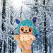 Mini Eevee with Eeveelution Hats pattern