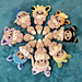 Mini Eevee with Eeveelution Hats pattern