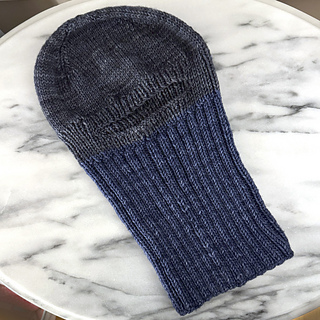Knitting finished. Unblocked.