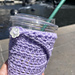 Shawl Season Coffee Sleeve pattern 