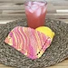 Pink Lemonade Dishcloth pattern 