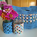 Granny Stripe Tote Bag pattern 