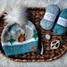 Cabin Retreat Beanie pattern 