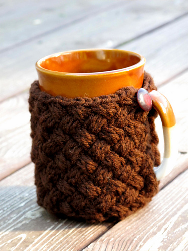 Basketweave Mug Sweater photo 3