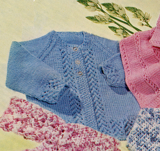 Ravelry Blue Knitted Coat pattern by Watmoughs Knitting Studio