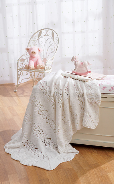 Ravelry: Christening Blanket pattern by Bernat Design Studio