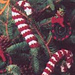 Candy Canes and Wreaths pattern 