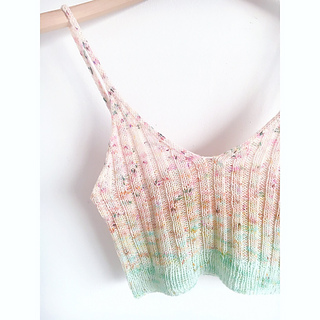 Ravelry: Eyelet Stitch Bralette pattern by Red Heart Design Team