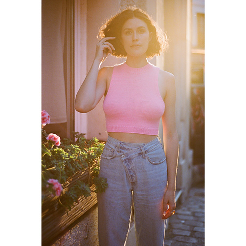 Mini Mock Neck Tank - 