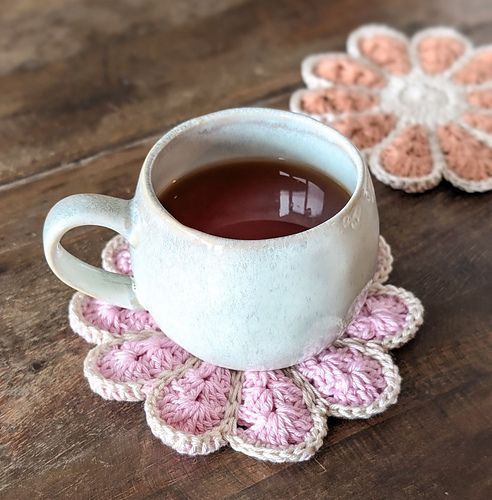 Vintage Flower Coaster photo 3