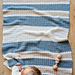 Coastal Baby Blanket pattern 