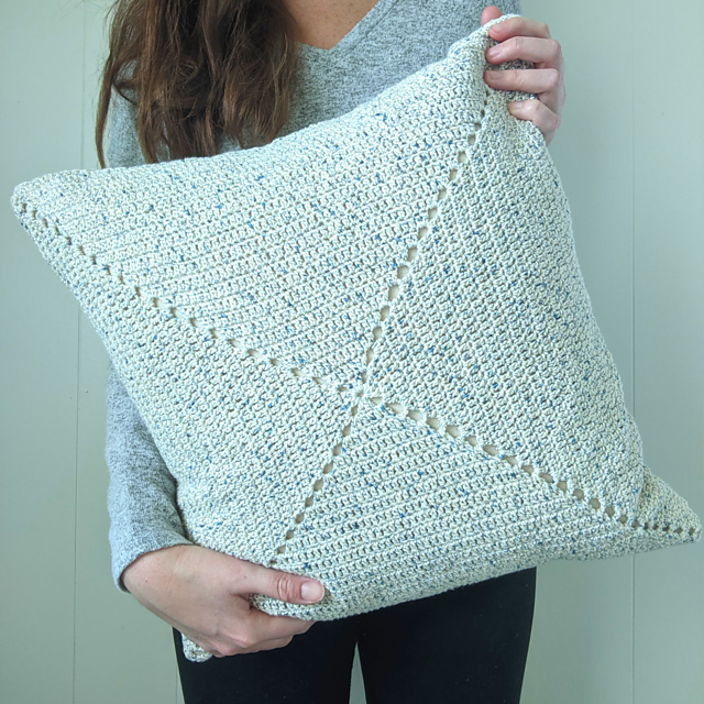 Classic Granny Square Pillow