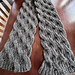 Reversible Ripples Scarf pattern 