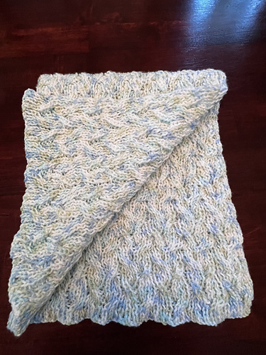 Sand Waves Baby Blanket
