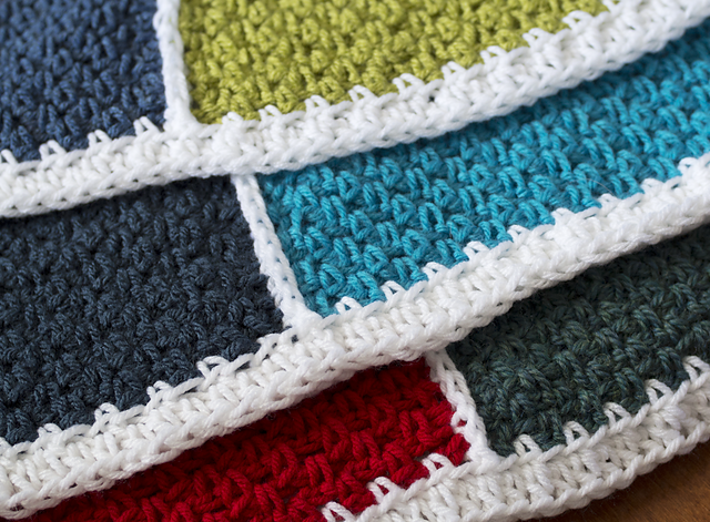 Sunburst Crocheted Afghan
