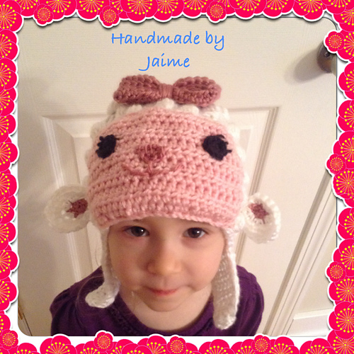 Ravelry Little Lamb Hat pattern by Jaime Larson