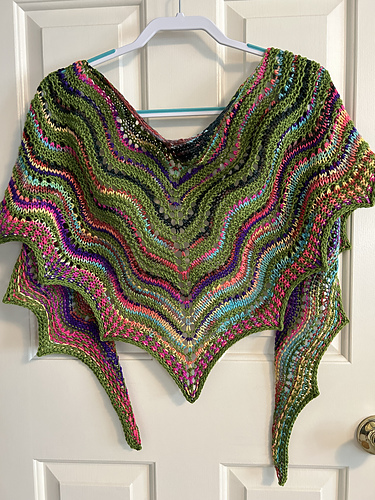 wavy shawl