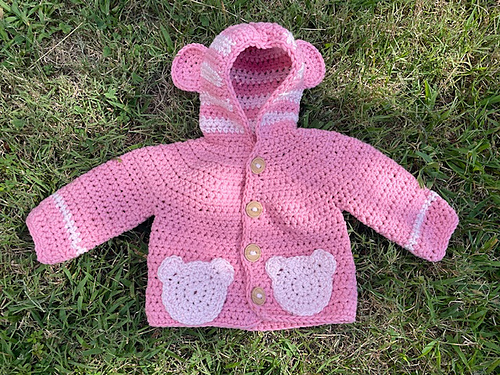 Bear Hug Baby Jacket photo 3