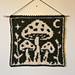 Midnight Mushrooms Tapestry pattern
