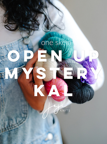 Open Up Mystery Shawl