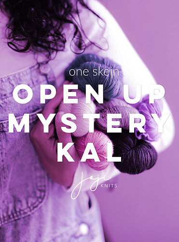 Open Up Mystery Shawl 다른 모습 1