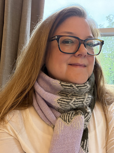 Peak Reflections Shawl