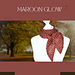 Maroon Glow pattern 