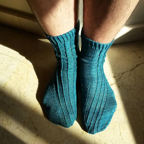 Ravelry Farmers Socks pattern by Amelia Putri