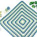 Colorful Shell Blanket pattern 