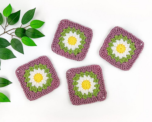 Flower Granny Square Bag photo 4