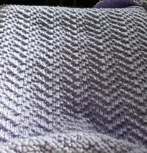 Zig Zag Baby Blanket