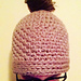 Country Cozy Bun Hat pattern 